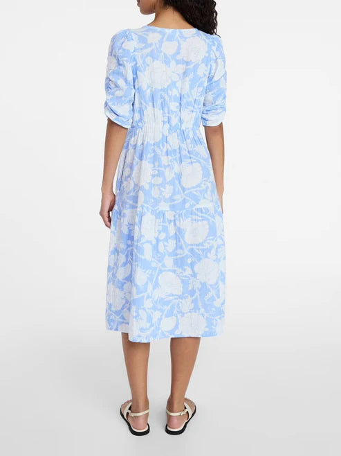 Women's Casual Flowy Grace V-Neck Dress