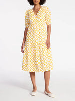 Women's Casual Flowy Grace V-Neck Dress