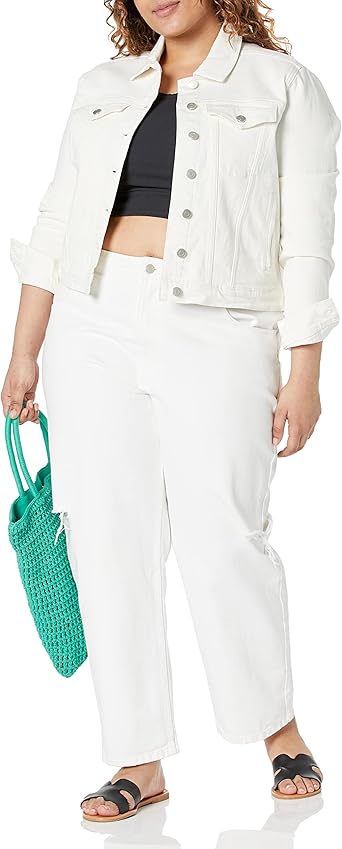 The DropJai Cropped Denim Chic Jacket