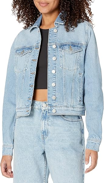 The DropJai Cropped Denim Chic Jacket