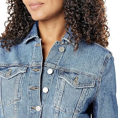 The DropJai Cropped Denim Chic Jacket