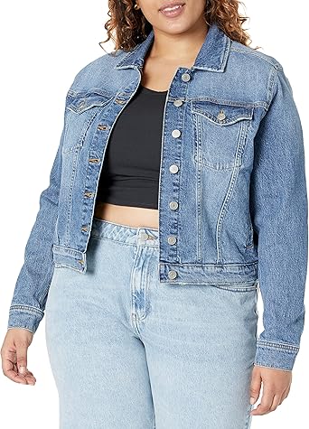 The DropJai Cropped Denim Chic Jacket