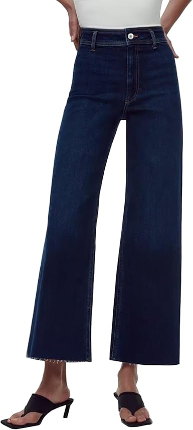 Supgoreou Women's Wide Leg Jeans: High Waisted Trendy Flare for Effortless Chic