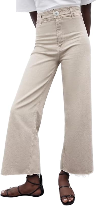 Supgoreou Women's Wide Leg Jeans: High Waisted Trendy Flare for Effortless Chic