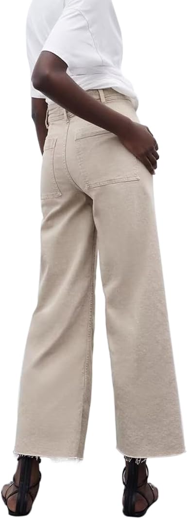 Supgoreou Women's Wide Leg Jeans: High Waisted Trendy Flare for Effortless Chic