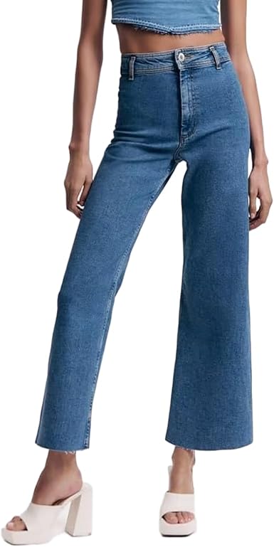 Supgoreou Women's Wide Leg Jeans: High Waisted Trendy Flare for Effortless Chic