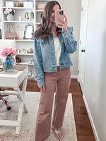 Supgoreou Women's Wide Leg Jeans: High Waisted Trendy Flare for Effortless Chic