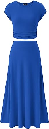Women's 2026 Summer&Spring Two Piece Skirt Set