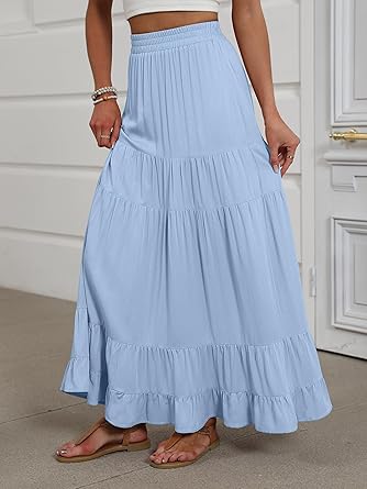 Women's Mock-Neck Matching Set: Effortless Wrinkle-Free Knit Midi Skirt Outfit