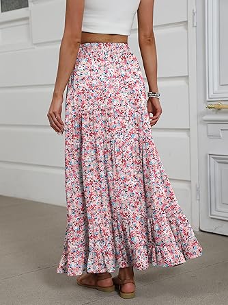 Women's Mock-Neck Matching Set: Effortless Wrinkle-Free Knit Midi Skirt Outfit