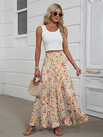 Women's Mock-Neck Matching Set: Effortless Wrinkle-Free Knit Midi Skirt Outfit