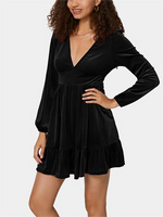Velvet Mini Chill Party Dress