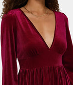 Velvet Mini Chill Party Dress
