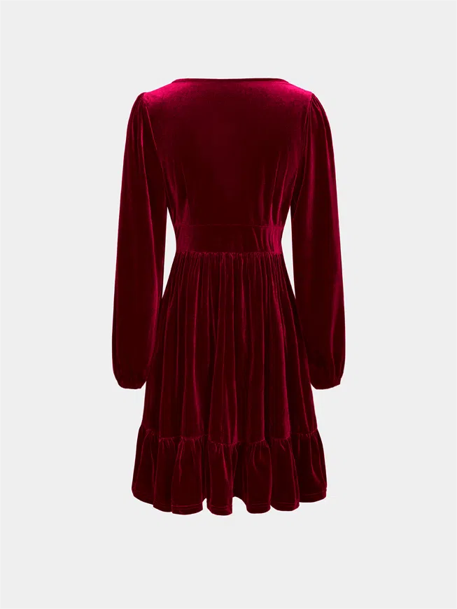 Velvet Mini Chill Party Dress