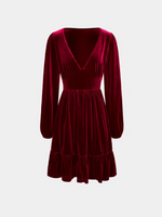 Velvet Mini Chill Party Dress