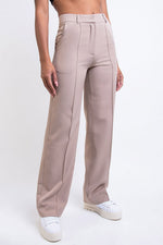 Casual High Waist Suit Jeans