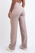 Casual High Waist Suit Jeans