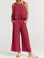 Women's Casual 2 Piece Outfit with Pockets