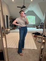 New Fitted Vintage Flared Jeans