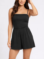 Women's Spaghetti Strap Sleeveless Romper